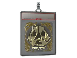 Sticker Slab | reck (Gold) | Austin 2025