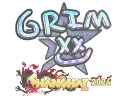Sticker | Grim (Holo) | Shanghai 2024