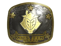 Sticker | G2 Esports (Gold) | Austin 2025