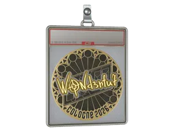 Sticker Slab | w0nderful (Gold) | Cologne 2026