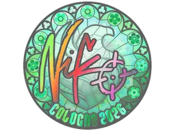 Sticker | NiKo (Holo) | Cologne 2026
