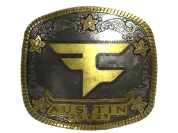 Sticker | FaZe Clan (Gold) | Austin 2025