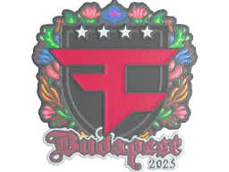 Sticker | FaZe Clan (Embroidered) | Budapest 2025