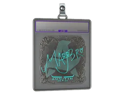 Sticker Slab | MAJ3R (Foil) | Austin 2025