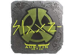 Sticker | slaxz- (Foil) | Austin 2025