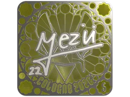 Sticker | mezii (Foil, Ranked) | Cologne 2026