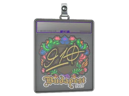 Sticker Slab | 910 (Embroidered) | Budapest 2025