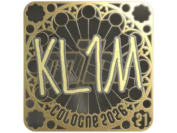 Sticker | kl1m (Gold, Ranked) | Cologne 2026