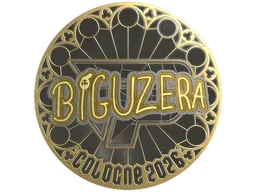 Sticker | biguzera (Gold) | Cologne 2026