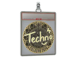 Sticker Slab | Techno4K (Gold) | Cologne 2026