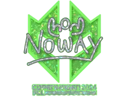 Sticker | noway (Glitter) | Copenhagen 2024