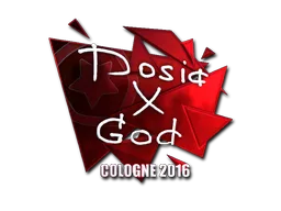 Sticker Slab | Dosia (Foil) | Cologne 2016
