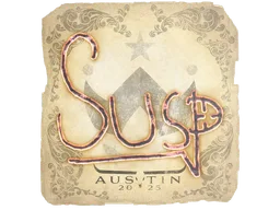 Sticker | susp | Austin 2025