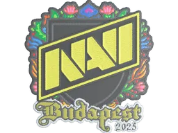 Sticker | Natus Vincere (Embroidered) | Budapest 2025