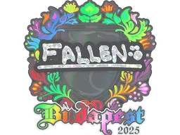 Sticker | FalleN (Holo) | Budapest 2025