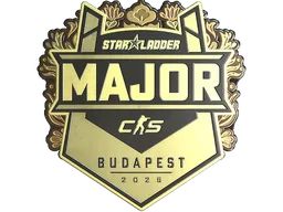 Sticker | StarLadder (Gold) | Budapest 2025