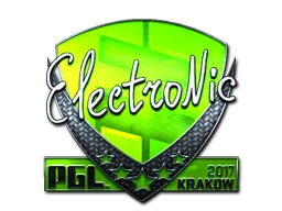 Sticker | electronic (Foil) | Krakow 2017