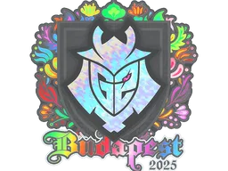 Sticker | G2 esports (Holo) | Budapest 2025