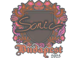 Sticker | Sonic | Budapest 2025