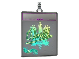 Sticker Slab | Woro2k (Holo) | Paris 2023