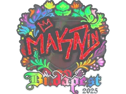 Sticker | Maka (Holo) | Budapest 2025