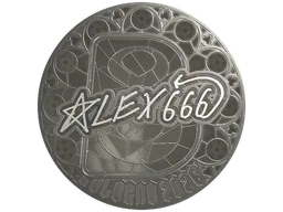 Sticker | alex666 (Foil) | Cologne 2026