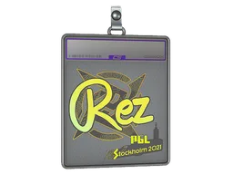 Sticker Slab | REZ (Holo) | Stockholm 2021