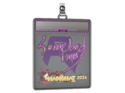 Sticker Slab | somebody (Holo) | Shanghai 2024