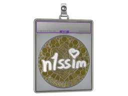 Sticker Slab | n1ssim (Foil) | Cologne 2026