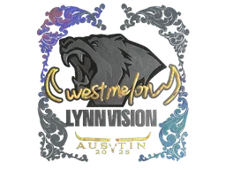 Sticker Slab | westmelon (Holo) | Austin 2025