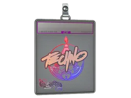 Sticker Slab | Techno4K (Holo) | Paris 2023