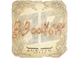 Sticker | Boombl4 | Austin 2025