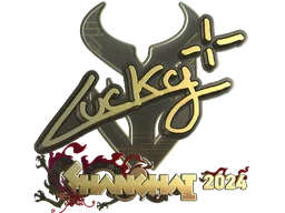 Sticker | Lucky (Gold) | Shanghai 2024