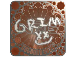 Sticker | Grim (Foil, Ranked) | Cologne 2026