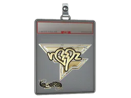 Sticker Slab | ropz (Gold) | Paris 2023