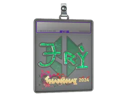 Sticker Slab | TRY (Glitter) | Shanghai 2024