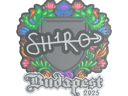 Sticker | sh1ro (Embroidered) | Budapest 2025