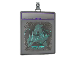 Sticker Slab | woxic (Foil) | Austin 2025