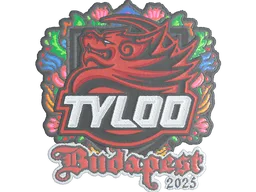 Sticker | TYLOO (Embroidered) | Budapest 2025