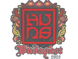 Sticker | The Huns | Budapest 2025