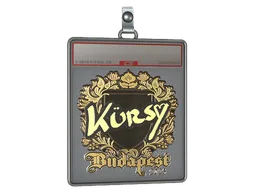 Sticker Slab | Kursy (Gold) | Budapest 2025