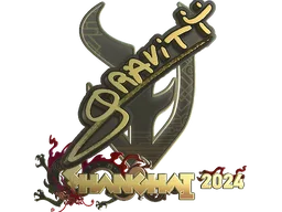 Sticker | Graviti (Gold) | Shanghai 2024