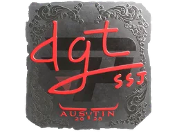 Sticker | dgt (Foil) | Austin 2025