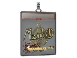Sticker Slab | mzinho (Gold) | Shanghai 2024