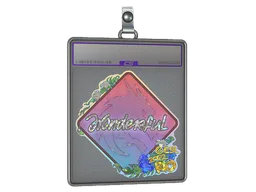 Sticker Slab | w0nderful (Glitter) | Rio 2022