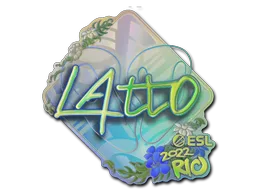 Sticker Slab | latto (Holo) | Rio 2022