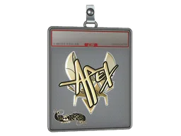 Sticker Slab | apEX (Gold) | Paris 2023