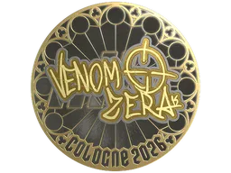 Sticker | venomzera (Gold) | Cologne 2026