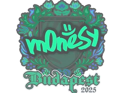 Sticker | m0NESY | Budapest 2025