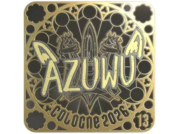 Sticker | AZUWU (Gold, Ranked) | Cologne 2026